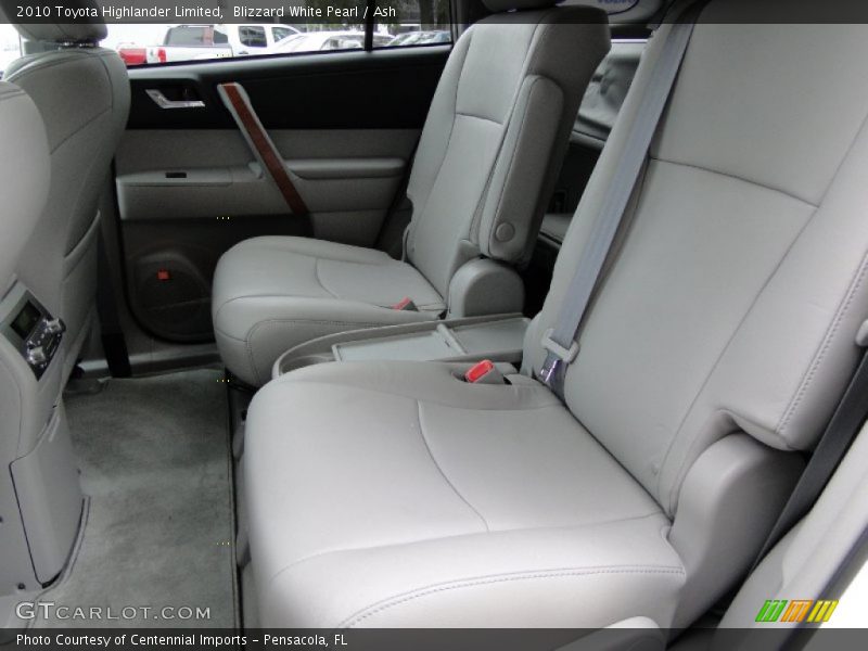 Blizzard White Pearl / Ash 2010 Toyota Highlander Limited