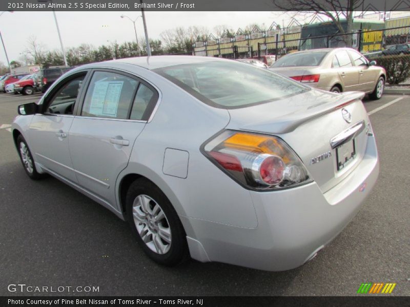 Brilliant Silver / Frost 2012 Nissan Altima 2.5 S Special Edition