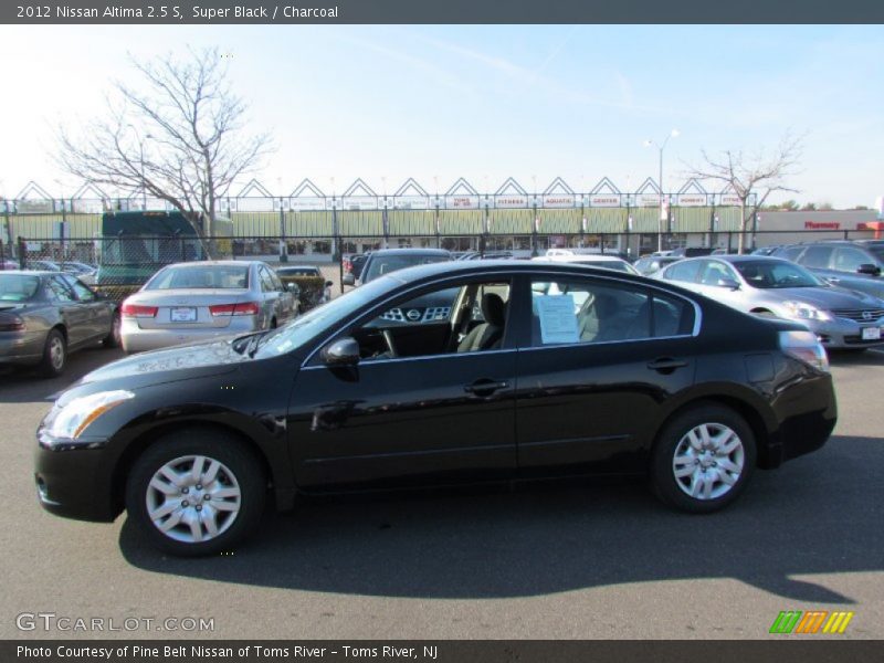 Super Black / Charcoal 2012 Nissan Altima 2.5 S
