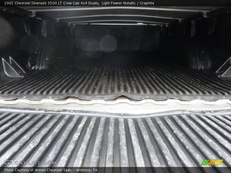 Light Pewter Metallic / Graphite 2002 Chevrolet Silverado 3500 LT Crew Cab 4x4 Dually