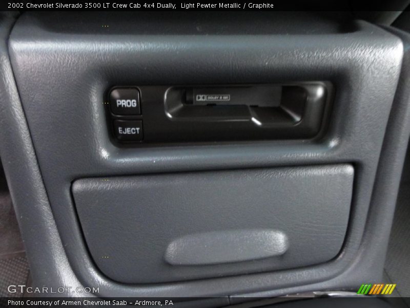 Light Pewter Metallic / Graphite 2002 Chevrolet Silverado 3500 LT Crew Cab 4x4 Dually