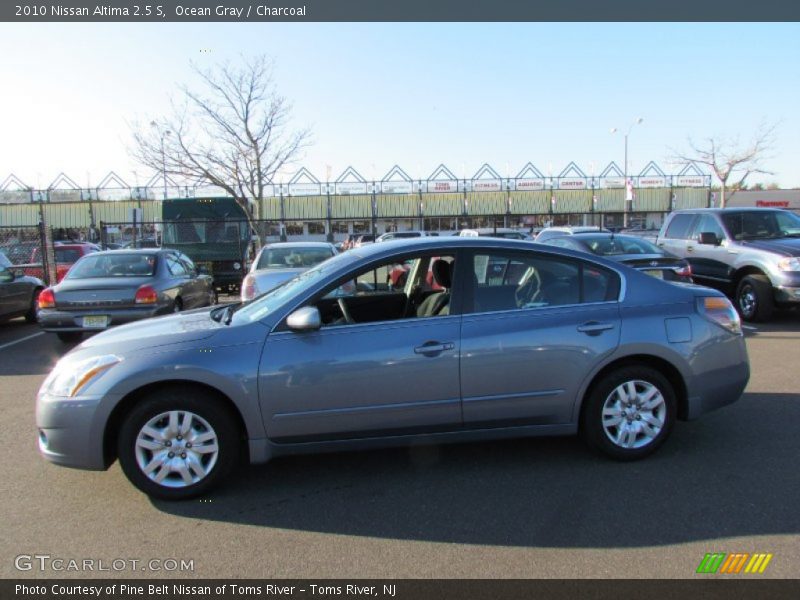 Ocean Gray / Charcoal 2010 Nissan Altima 2.5 S