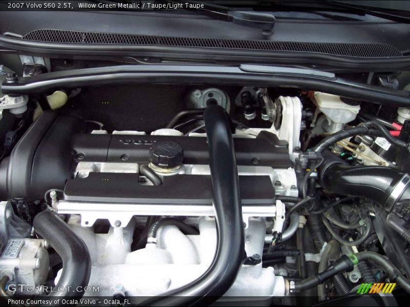 Willow Green Metallic / Taupe/Light Taupe 2007 Volvo S60 2.5T