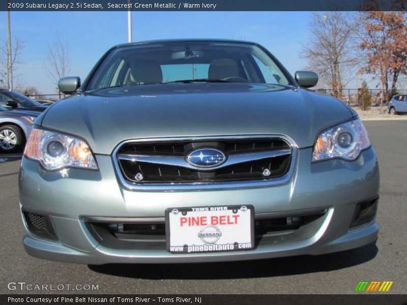 Seacrest Green Metallic / Warm Ivory 2009 Subaru Legacy 2.5i Sedan