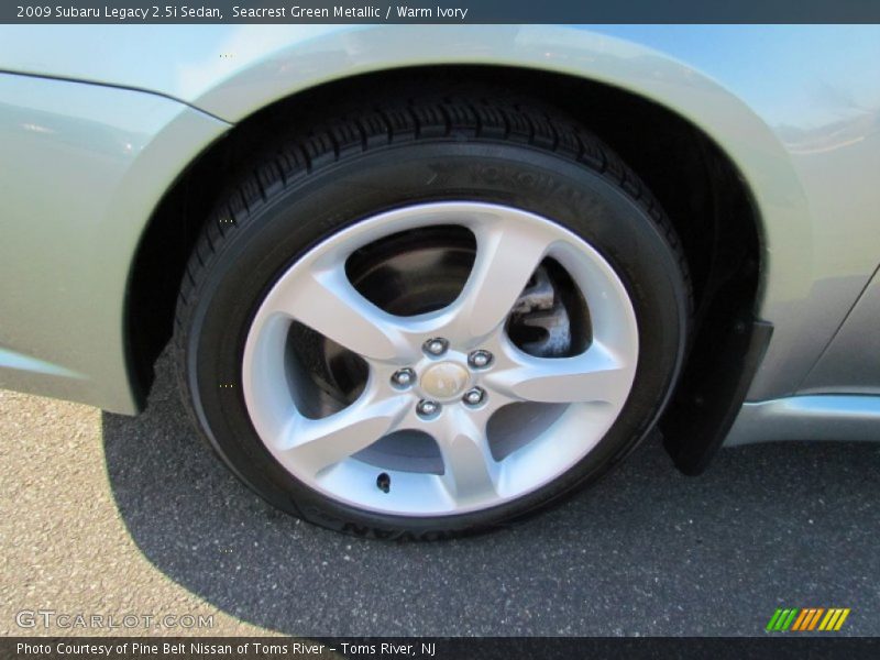 Seacrest Green Metallic / Warm Ivory 2009 Subaru Legacy 2.5i Sedan