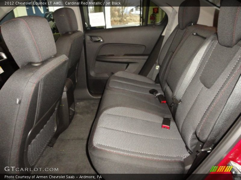 Cardinal Red Metallic / Jet Black 2012 Chevrolet Equinox LT AWD