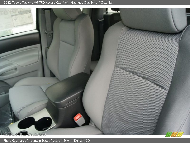 Magnetic Gray Mica / Graphite 2012 Toyota Tacoma V6 TRD Access Cab 4x4