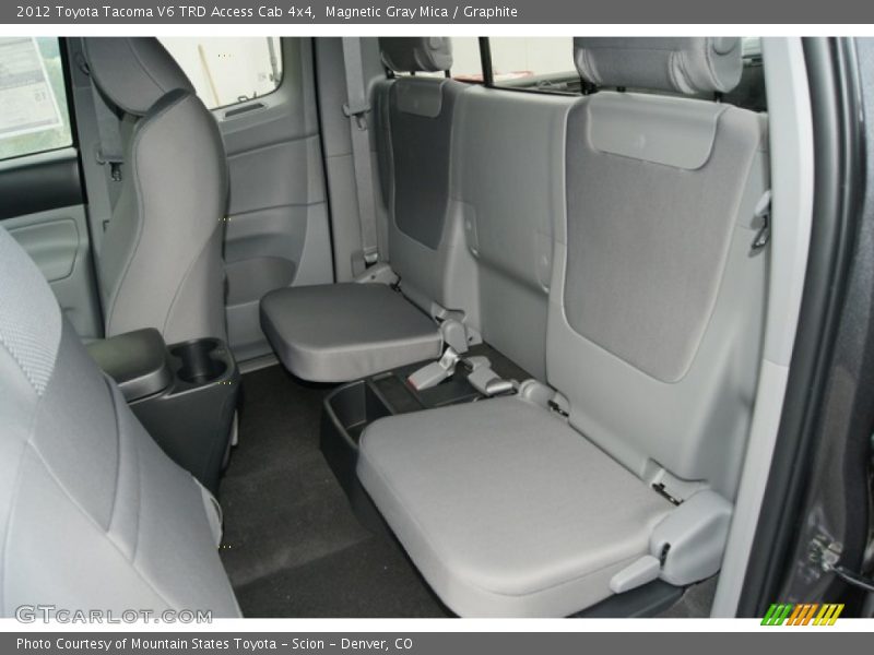  2012 Tacoma V6 TRD Access Cab 4x4 Graphite Interior