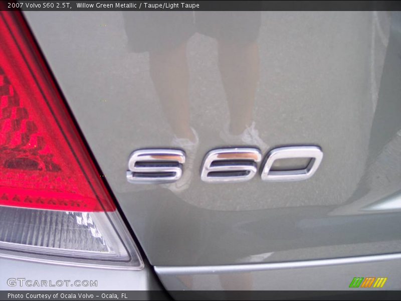 Willow Green Metallic / Taupe/Light Taupe 2007 Volvo S60 2.5T