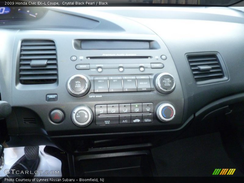 Controls of 2009 Civic EX-L Coupe