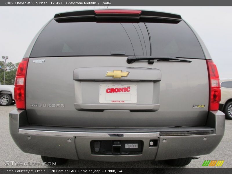 Greystone Metallic / Ebony 2009 Chevrolet Suburban LTZ 4x4
