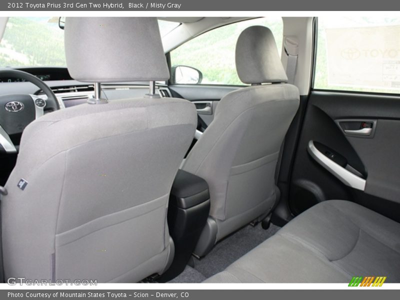 Black / Misty Gray 2012 Toyota Prius 3rd Gen Two Hybrid