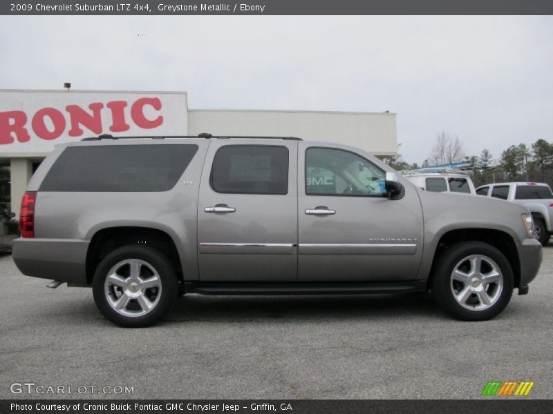 Greystone Metallic / Ebony 2009 Chevrolet Suburban LTZ 4x4