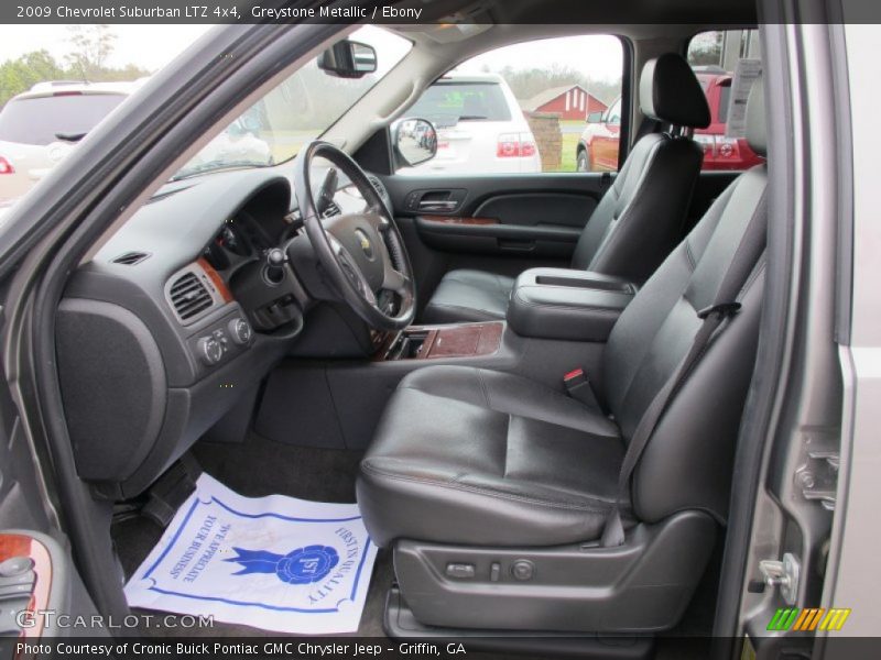 Greystone Metallic / Ebony 2009 Chevrolet Suburban LTZ 4x4