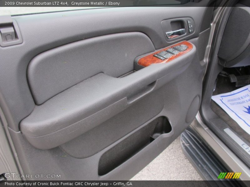 Greystone Metallic / Ebony 2009 Chevrolet Suburban LTZ 4x4