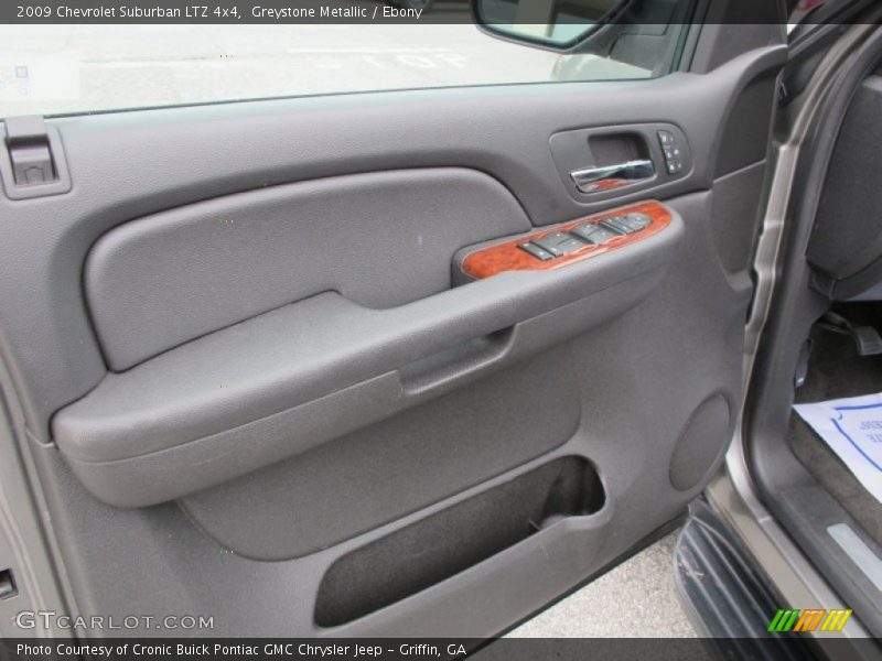 Greystone Metallic / Ebony 2009 Chevrolet Suburban LTZ 4x4