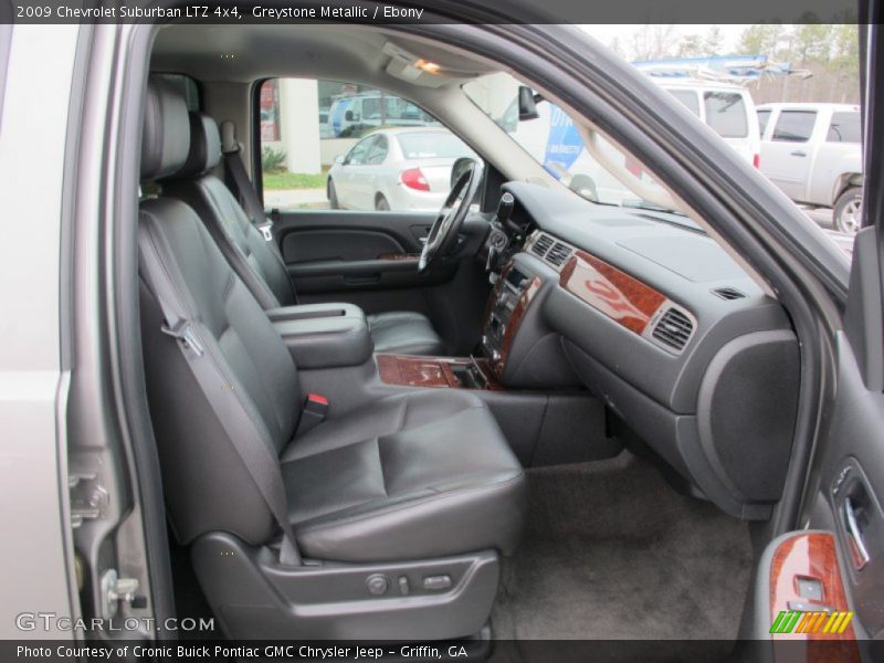 Greystone Metallic / Ebony 2009 Chevrolet Suburban LTZ 4x4