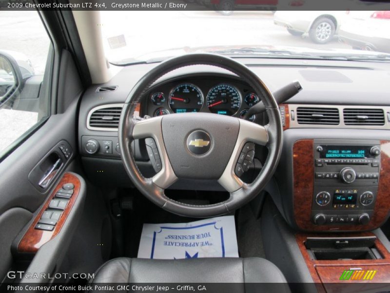 Greystone Metallic / Ebony 2009 Chevrolet Suburban LTZ 4x4