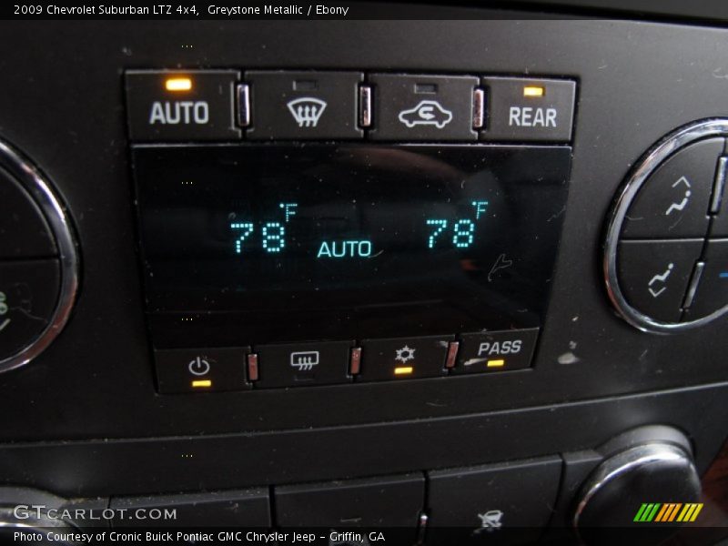 Greystone Metallic / Ebony 2009 Chevrolet Suburban LTZ 4x4