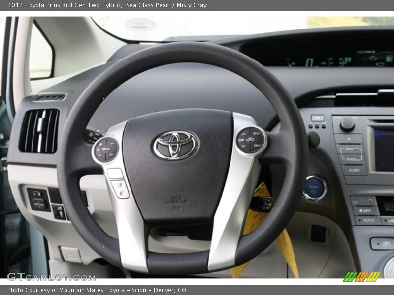  2012 Prius 3rd Gen Two Hybrid Steering Wheel