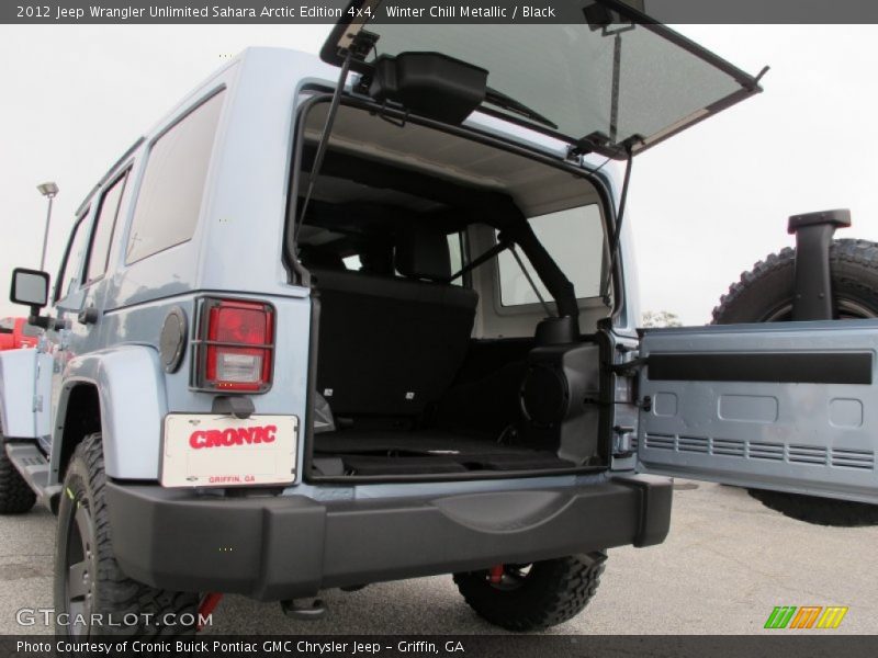 Winter Chill Metallic / Black 2012 Jeep Wrangler Unlimited Sahara Arctic Edition 4x4