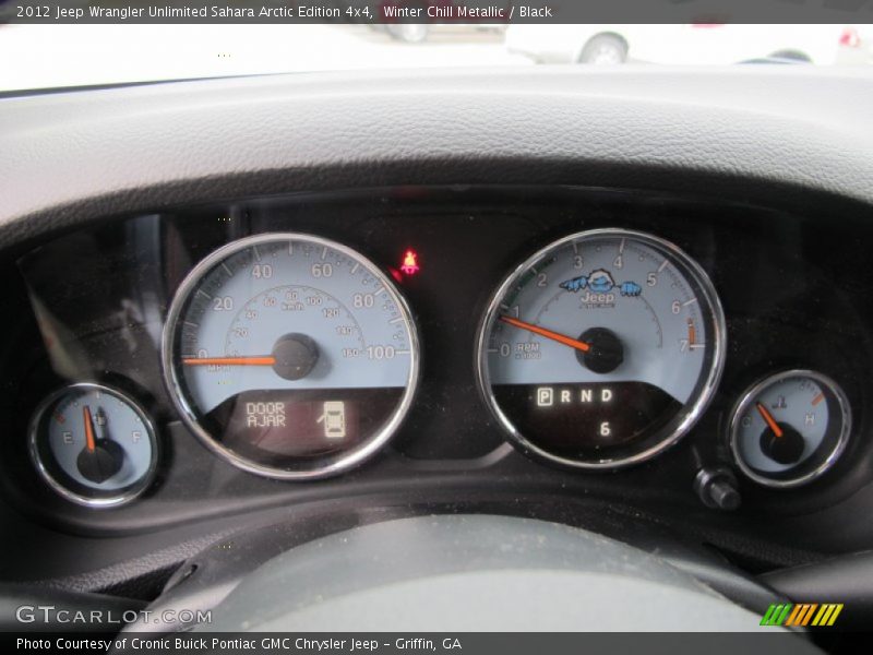  2012 Wrangler Unlimited Sahara Arctic Edition 4x4 Sahara Arctic Edition 4x4 Gauges