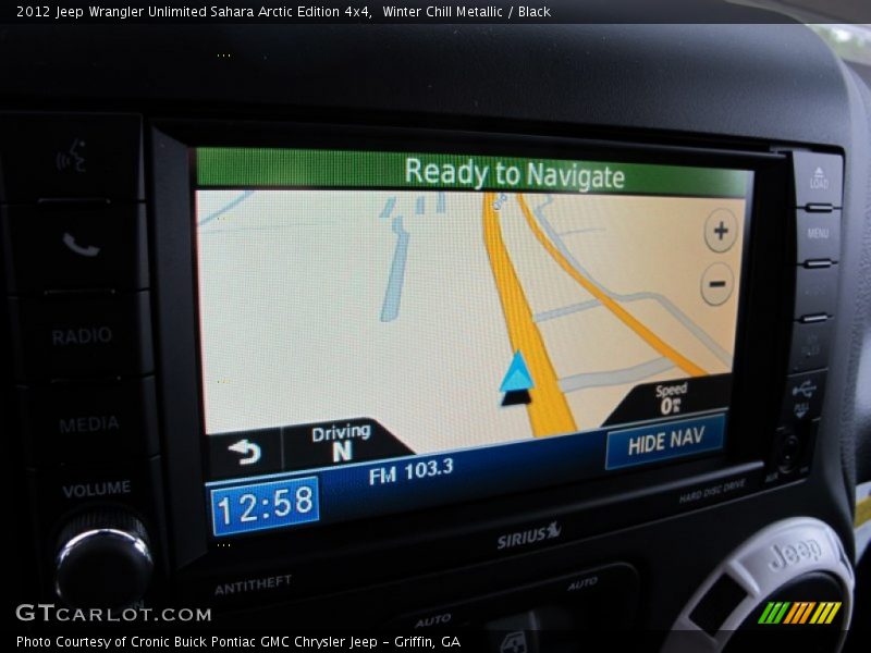 Winter Chill Metallic / Black 2012 Jeep Wrangler Unlimited Sahara Arctic Edition 4x4