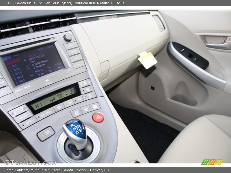 Controls of 2012 Prius 3rd Gen Four Hybrid
