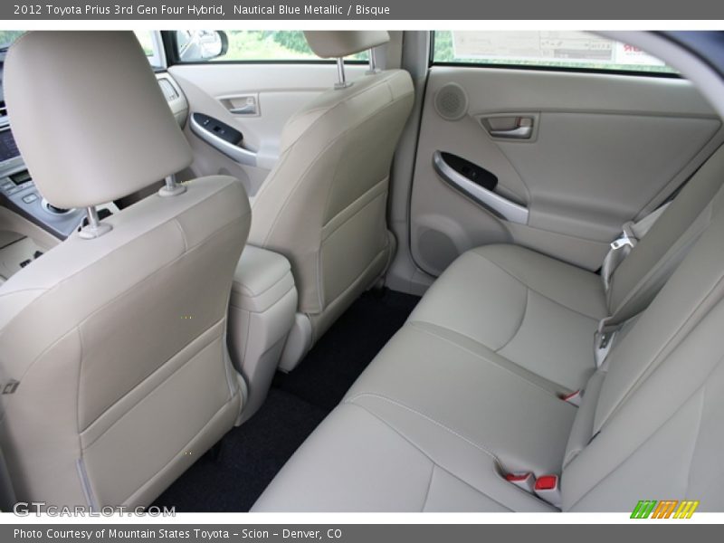  2012 Prius 3rd Gen Four Hybrid Bisque Interior