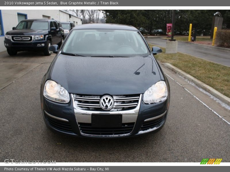 Blue Graphite Metallic / Titan Black 2010 Volkswagen Jetta S Sedan