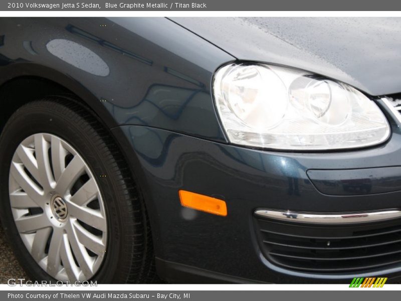 Blue Graphite Metallic / Titan Black 2010 Volkswagen Jetta S Sedan