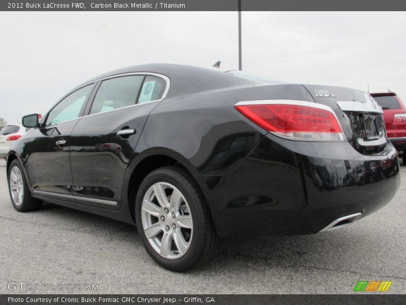 Carbon Black Metallic / Titanium 2012 Buick LaCrosse FWD