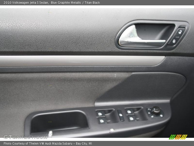 Blue Graphite Metallic / Titan Black 2010 Volkswagen Jetta S Sedan