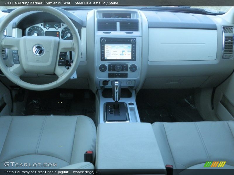 Dashboard of 2011 Mariner Premier V6 AWD
