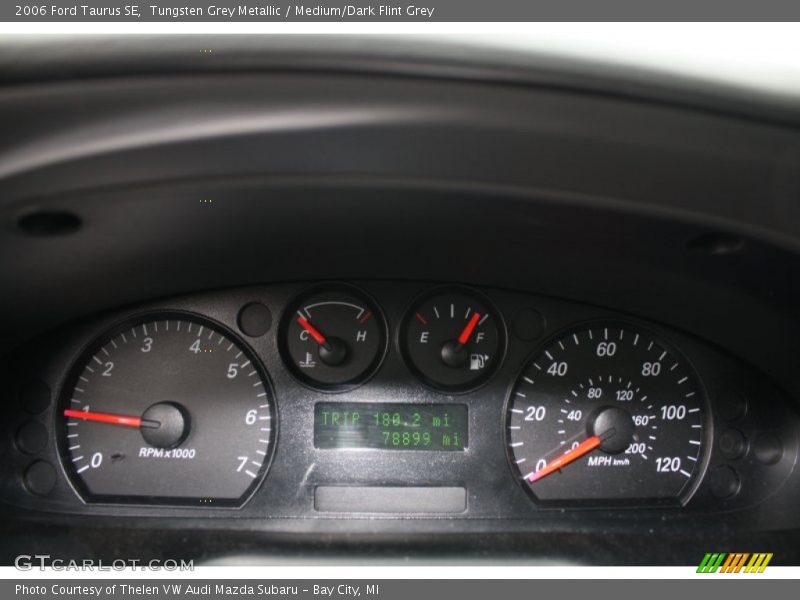 Tungsten Grey Metallic / Medium/Dark Flint Grey 2006 Ford Taurus SE