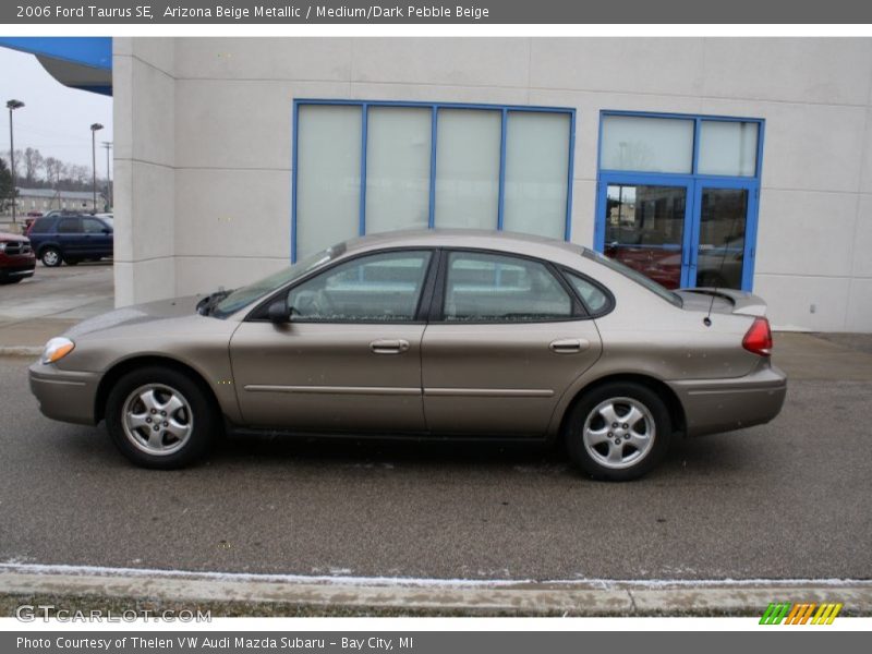 Arizona Beige Metallic / Medium/Dark Pebble Beige 2006 Ford Taurus SE
