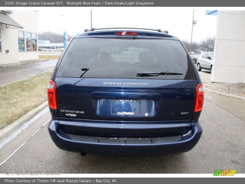 Midnight Blue Pearl / Dark Khaki/Light Graystone 2005 Dodge Grand Caravan SXT