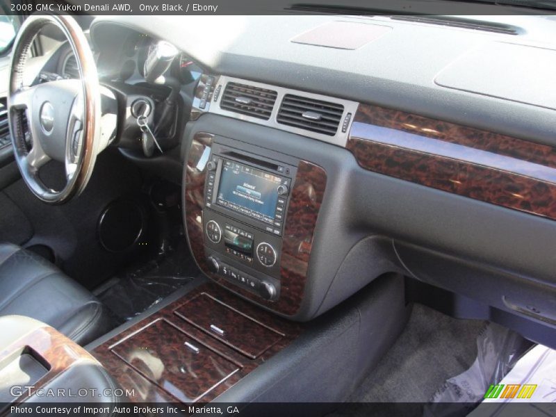 Onyx Black / Ebony 2008 GMC Yukon Denali AWD