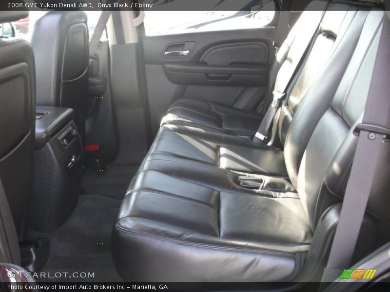 Onyx Black / Ebony 2008 GMC Yukon Denali AWD
