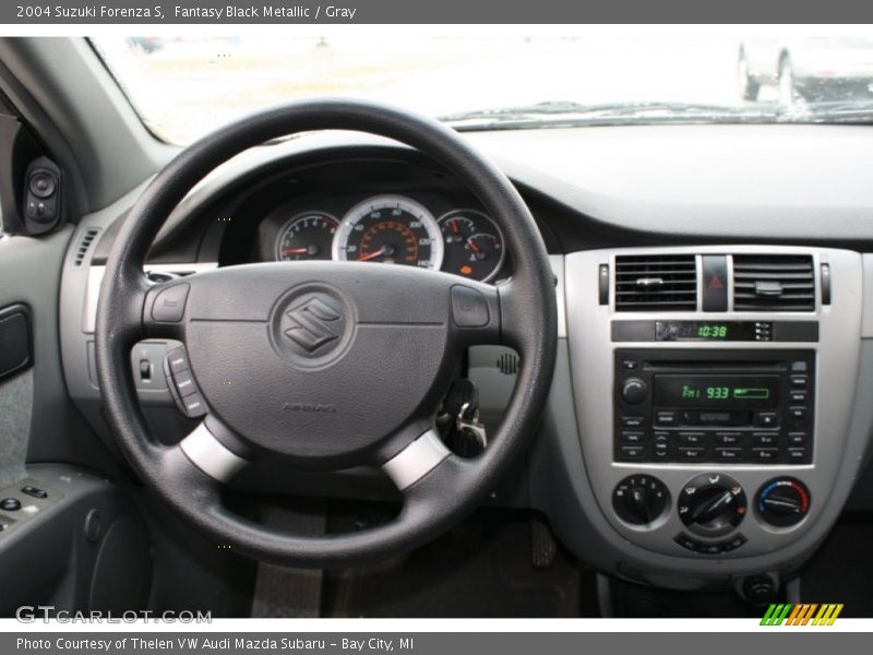 Fantasy Black Metallic / Gray 2004 Suzuki Forenza S