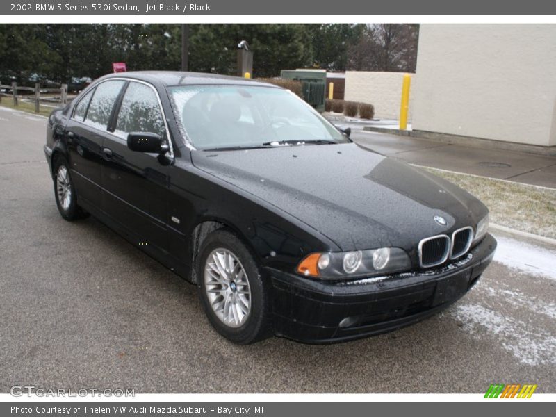 Jet Black / Black 2002 BMW 5 Series 530i Sedan