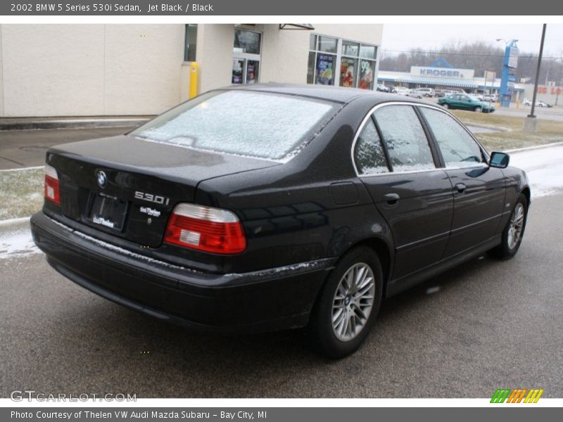 Jet Black / Black 2002 BMW 5 Series 530i Sedan