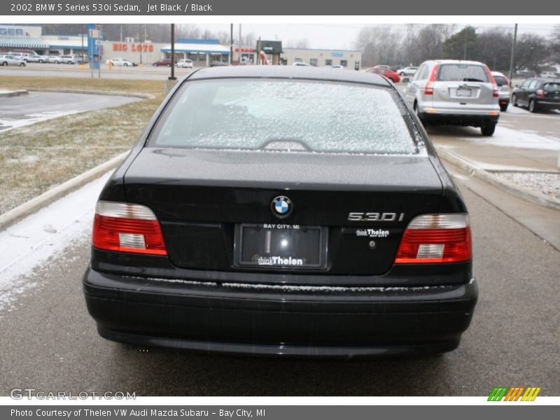 Jet Black / Black 2002 BMW 5 Series 530i Sedan
