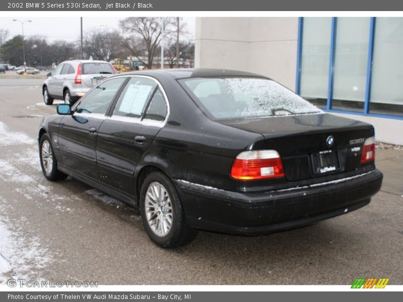 Jet Black / Black 2002 BMW 5 Series 530i Sedan