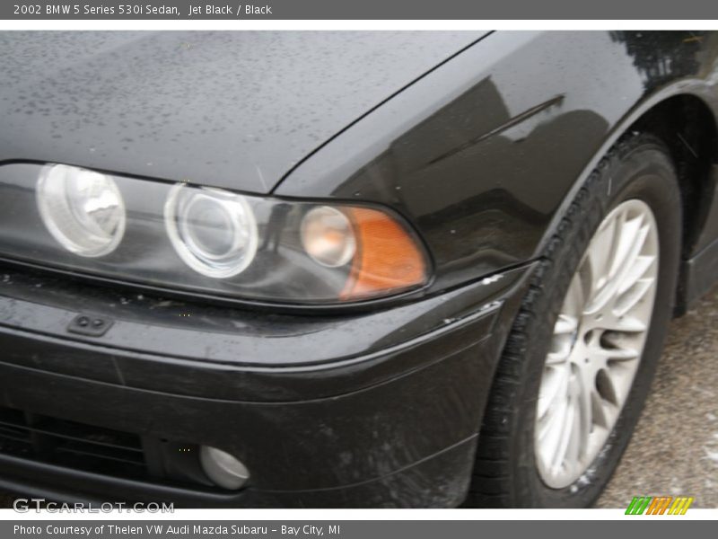 Jet Black / Black 2002 BMW 5 Series 530i Sedan