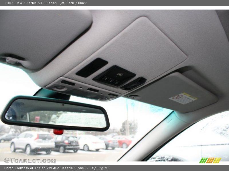 Jet Black / Black 2002 BMW 5 Series 530i Sedan