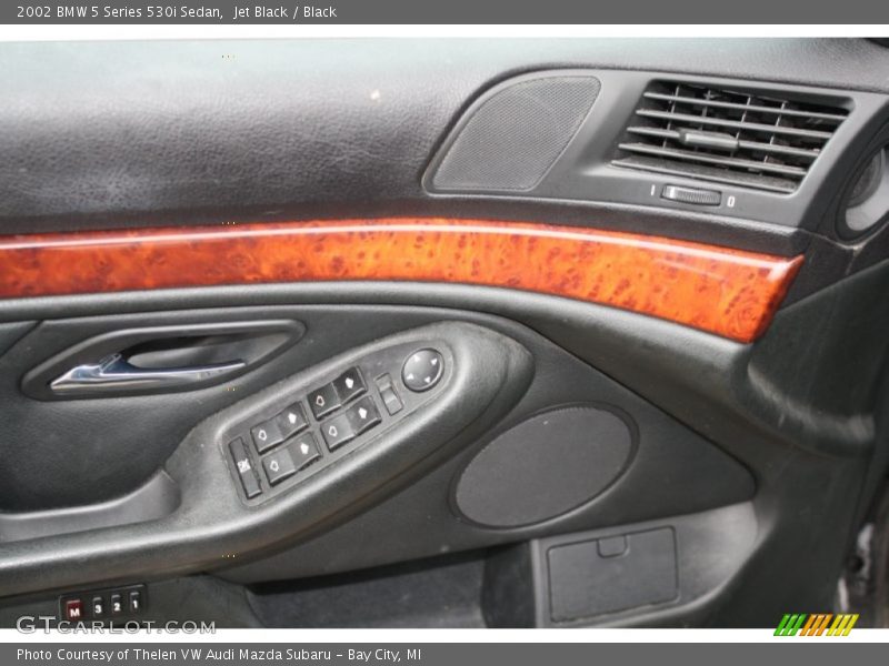 Jet Black / Black 2002 BMW 5 Series 530i Sedan