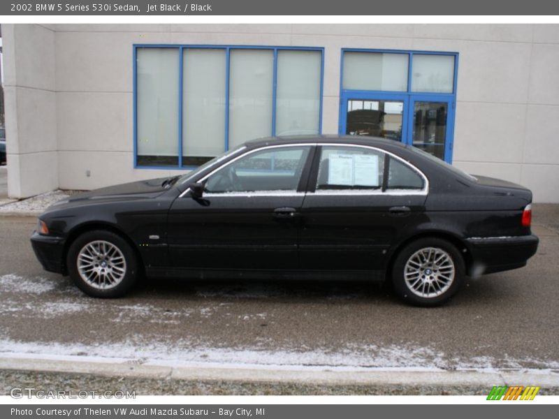 Jet Black / Black 2002 BMW 5 Series 530i Sedan