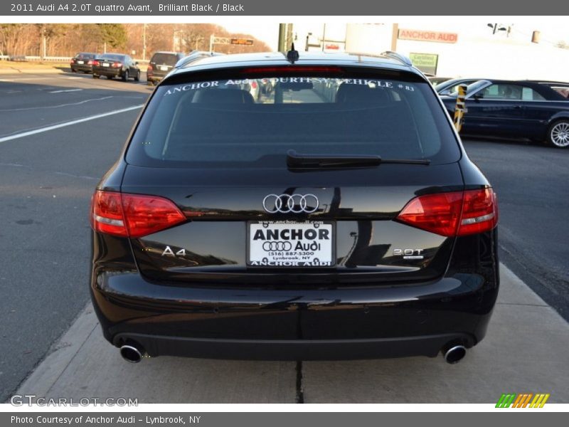 Brilliant Black / Black 2011 Audi A4 2.0T quattro Avant