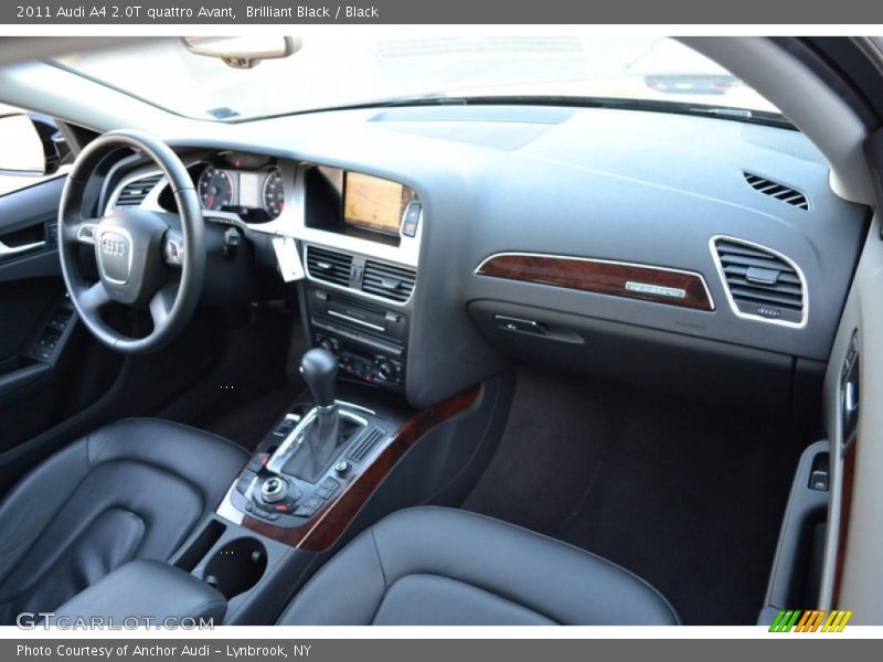 Brilliant Black / Black 2011 Audi A4 2.0T quattro Avant